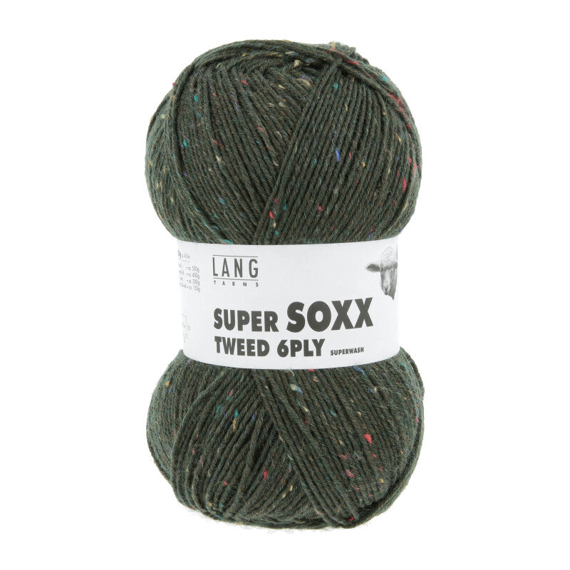 SUPER SOXX 6-FACH/PLY TWEED