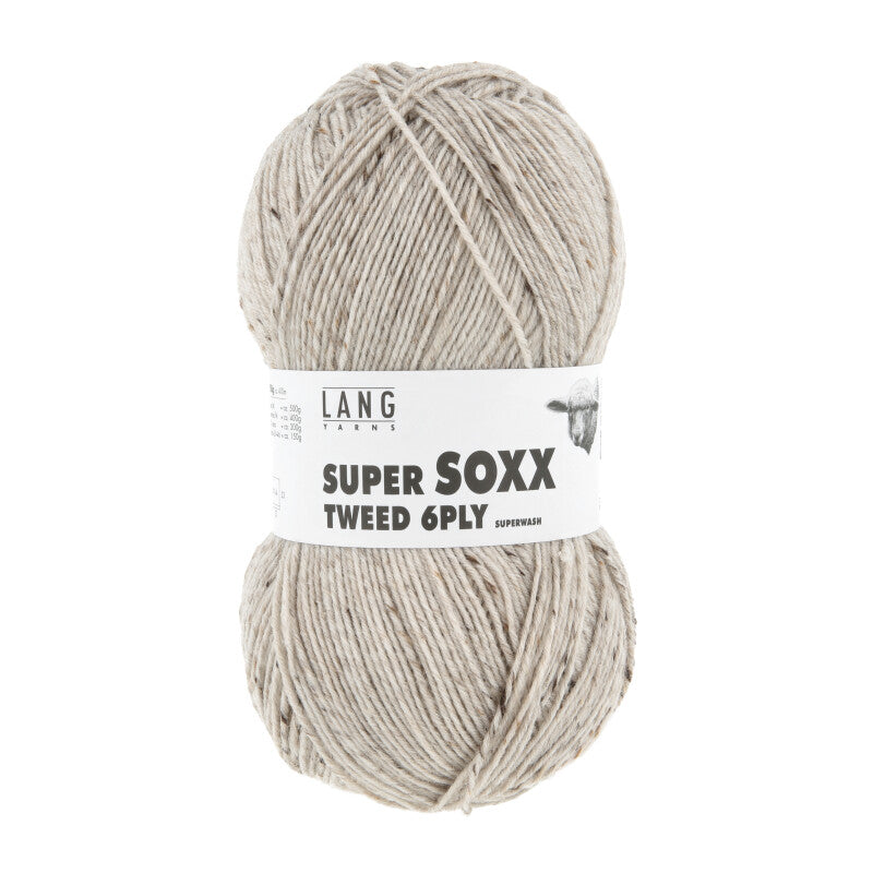 SUPER SOXX 6-FACH/PLY TWEED