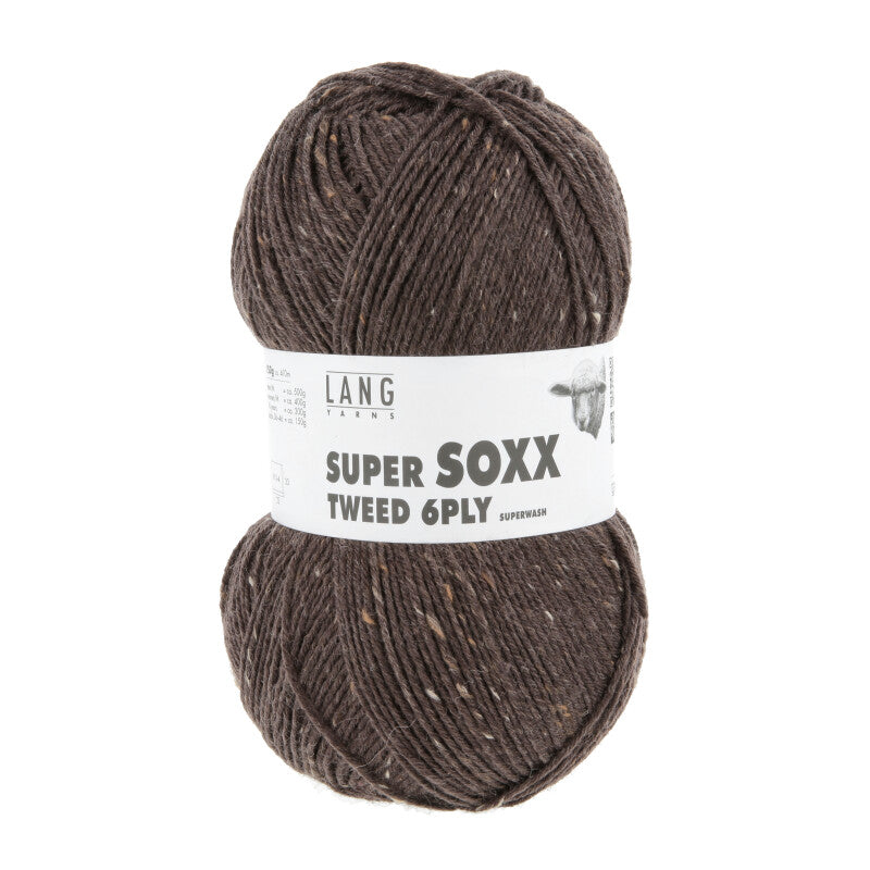 SUPER SOXX 6-FACH/PLY TWEED