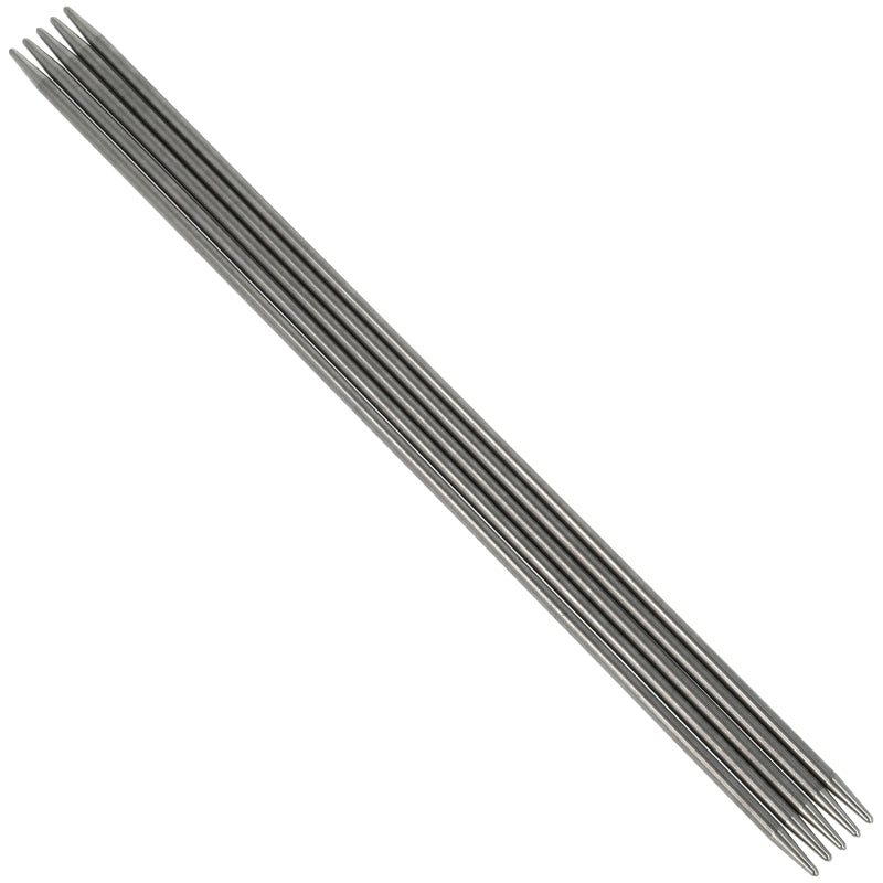 Aiguilles à tricoter chaussettes acier 20cm