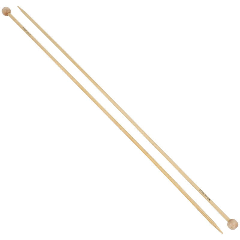 Aiguille à tricoter pour veste bambou Longue 35cm