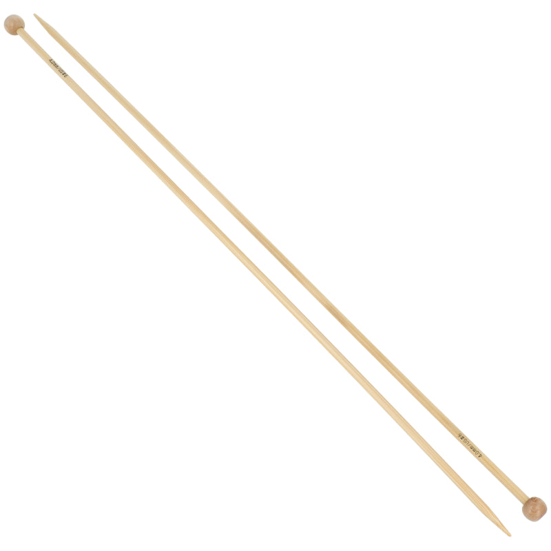 Aiguille à tricoter pour veste bambou Longue 35cm