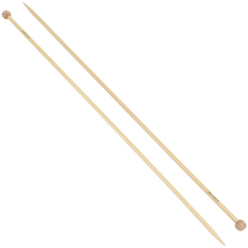 Aiguille à tricoter pour veste bambou Longue 35cm