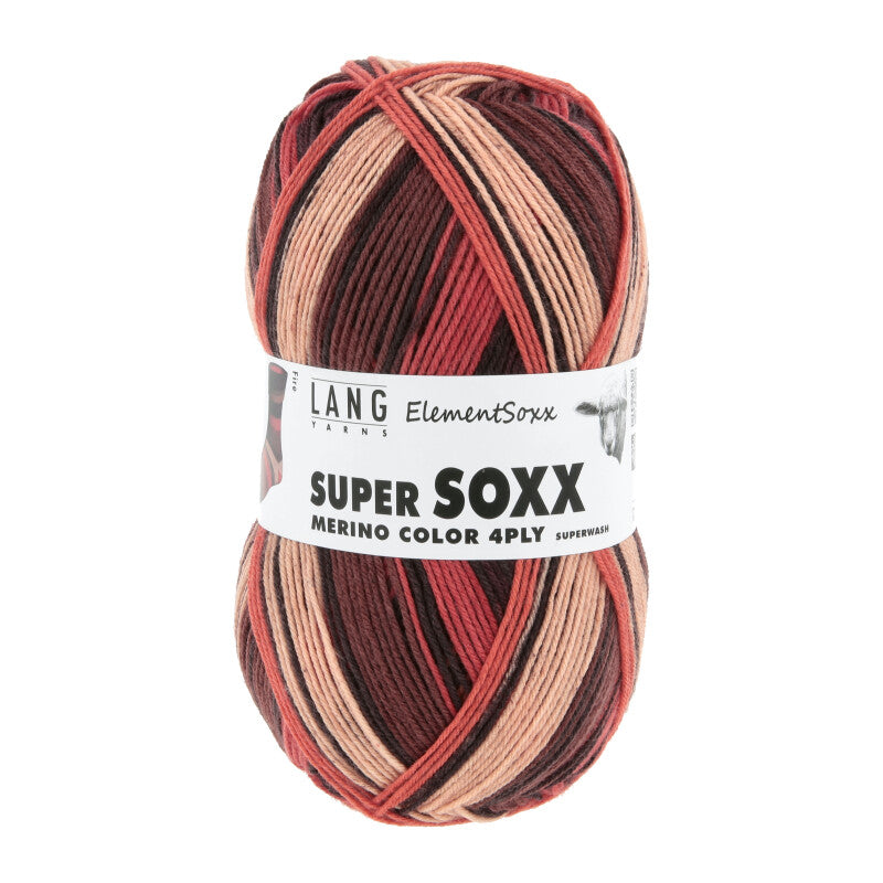 SUPER SOXX MERINO COLOR 4-FACH/4-PLY