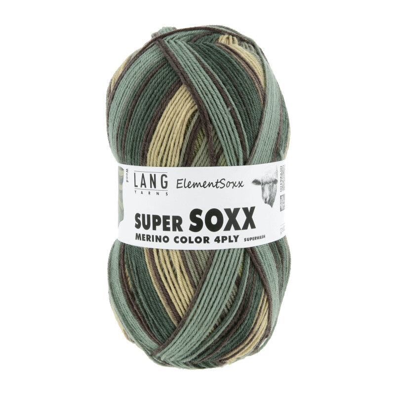 SUPER SOXX MERINO COLOR 4-FACH/4-PLY