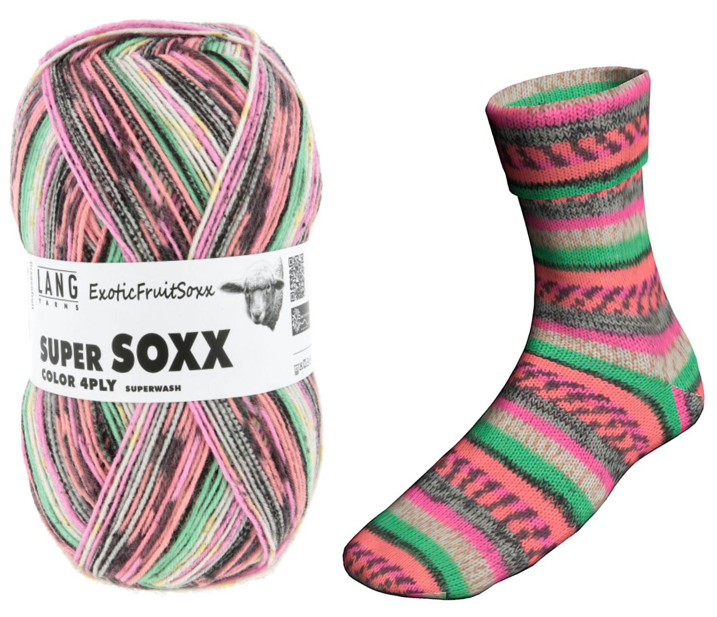 SUPER SOXX COLOR 4-FACH
