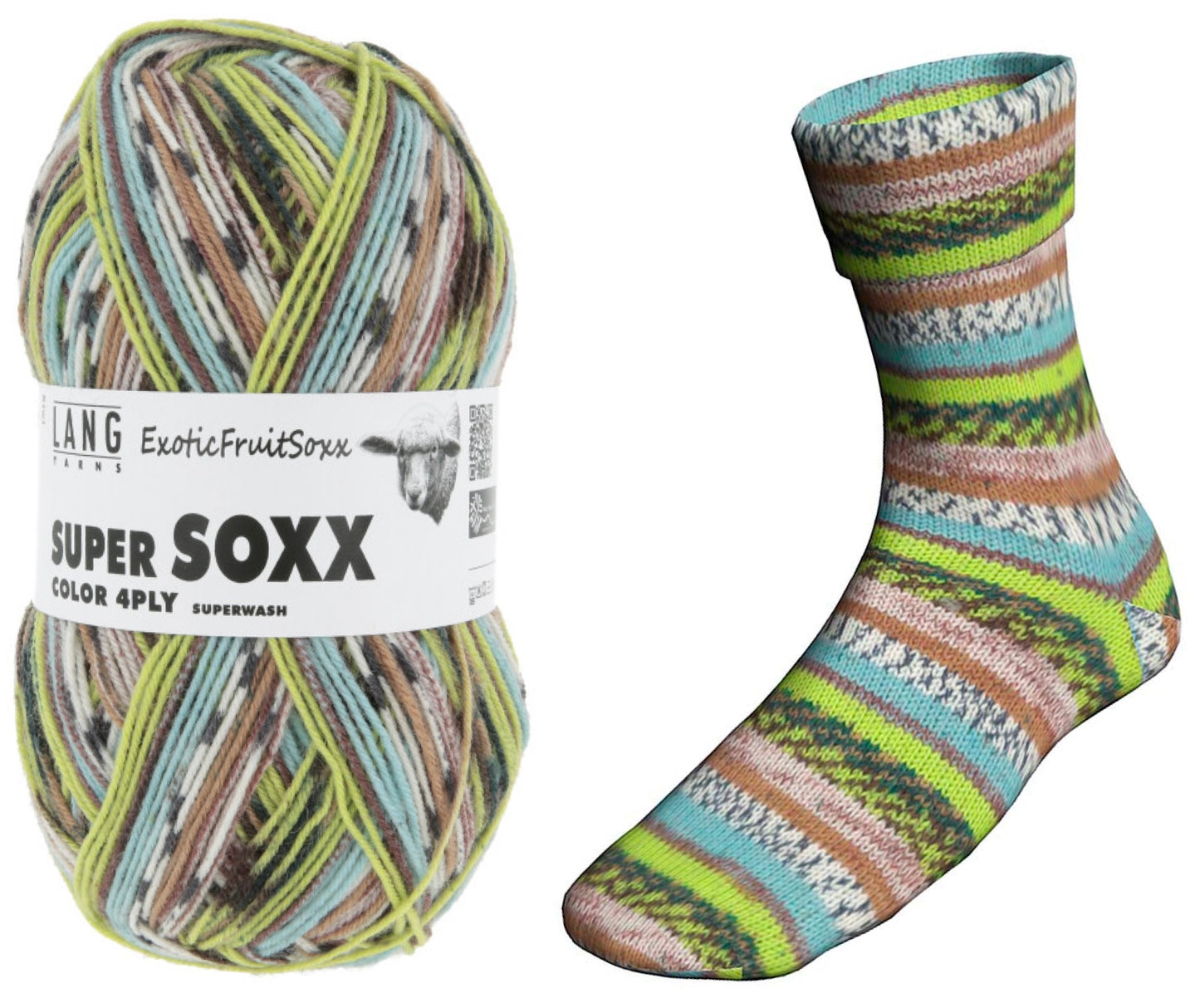 SUPER SOXX COLOR 4-FACH