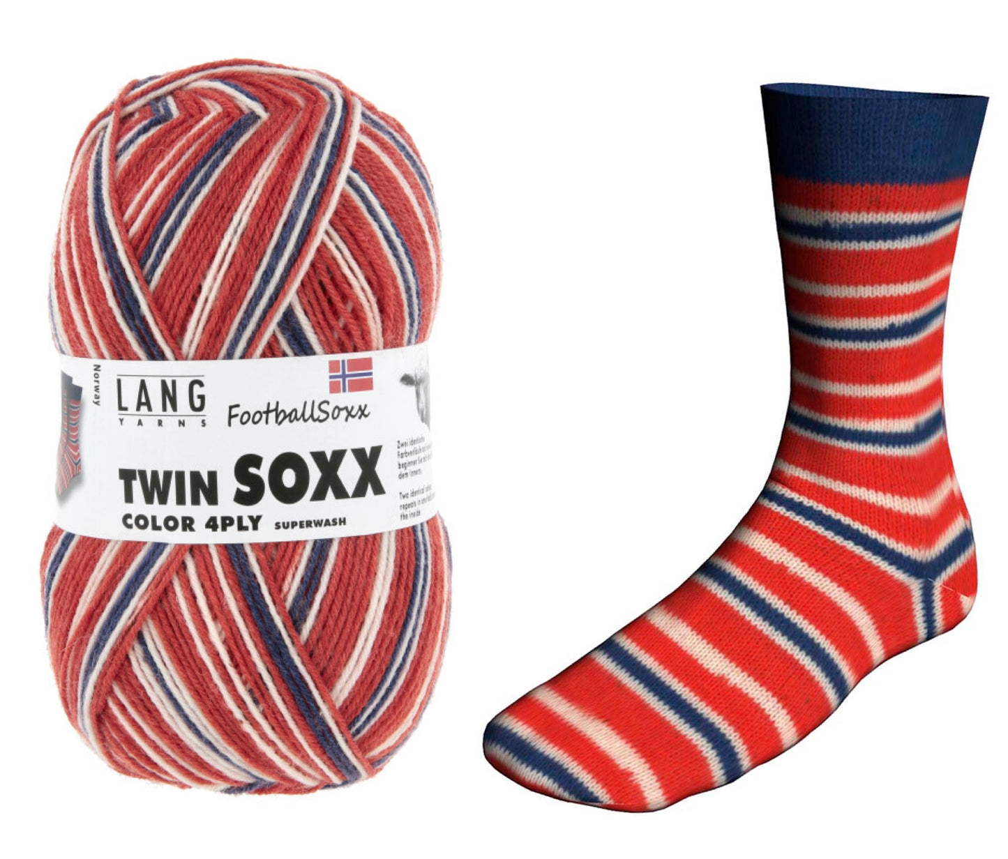TWIN SOXX 4-FACH/4-PLY