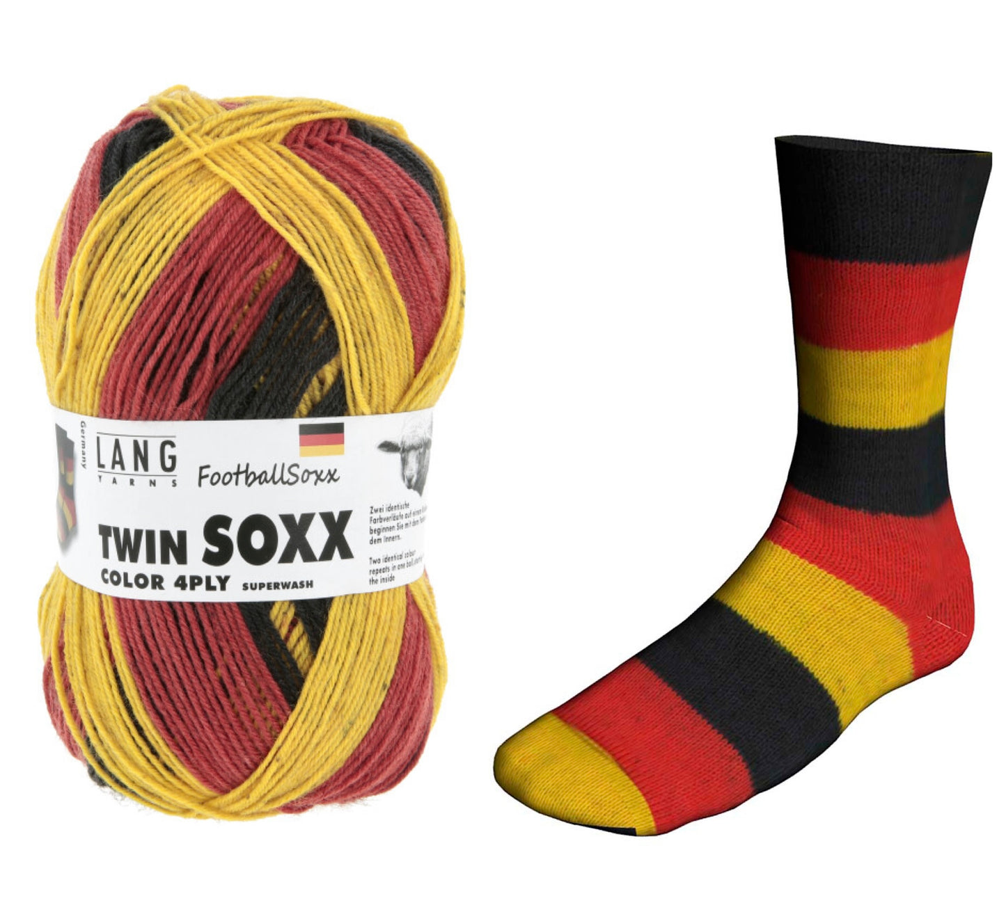 TWIN SOXX 4-FACH/4-PLY