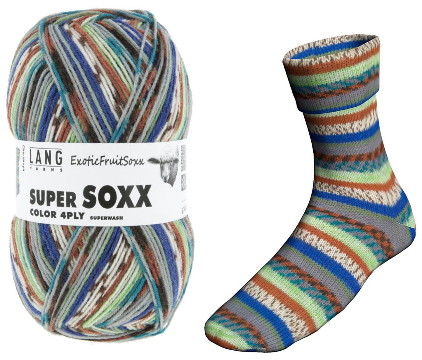 SUPER SOXX COLOR 4-FACH
