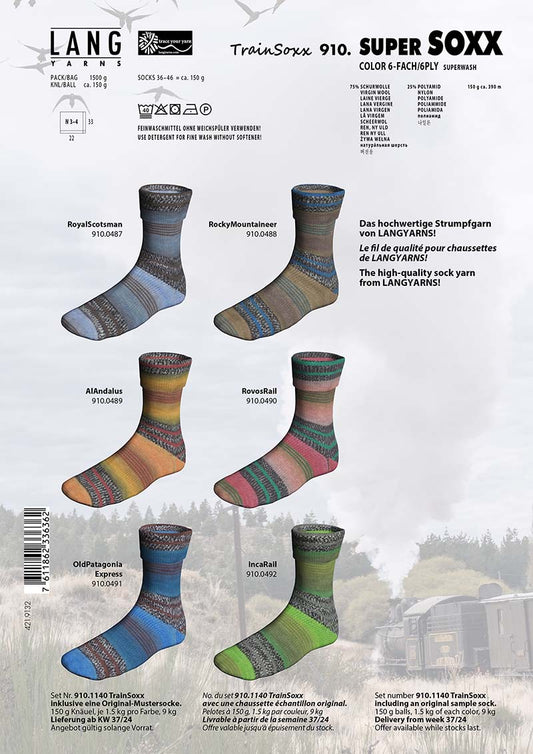 SUPER SOXX COLOR 6-FACH/PLY
