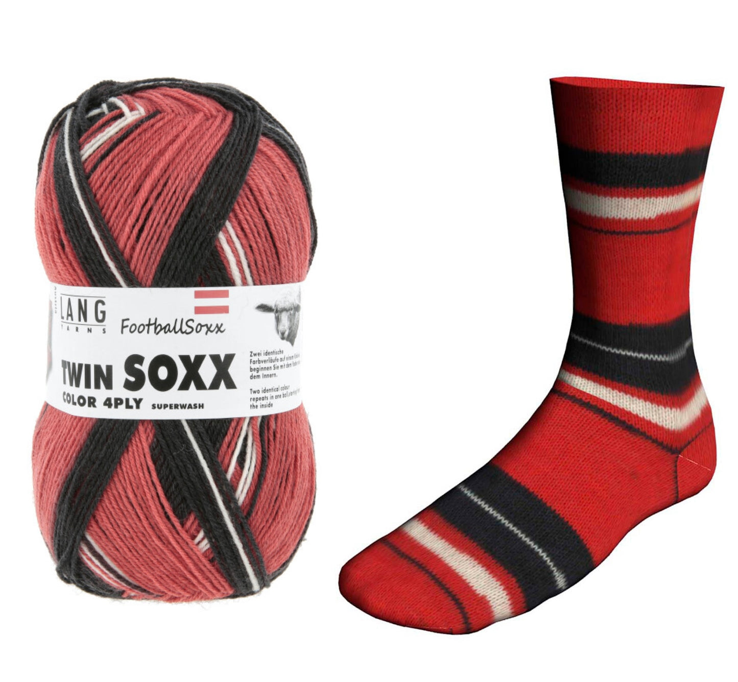 TWIN SOXX 4-FACH/4-PLY