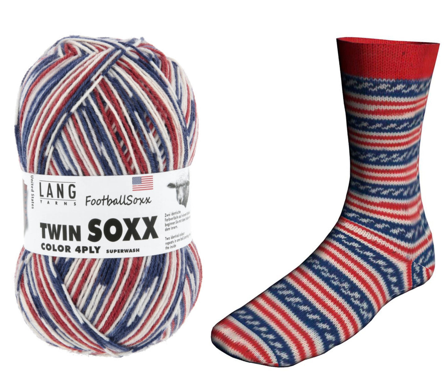 TWIN SOXX 4-FACH/4-PLY