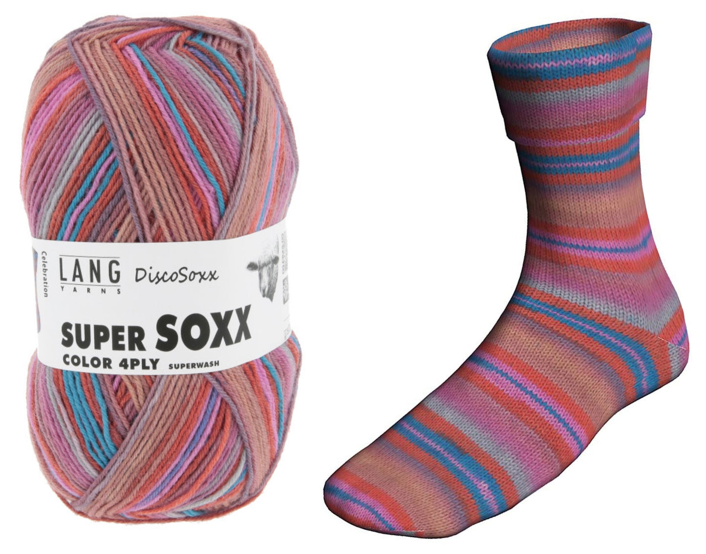 SUPER SOXX COLOR 4-FACH