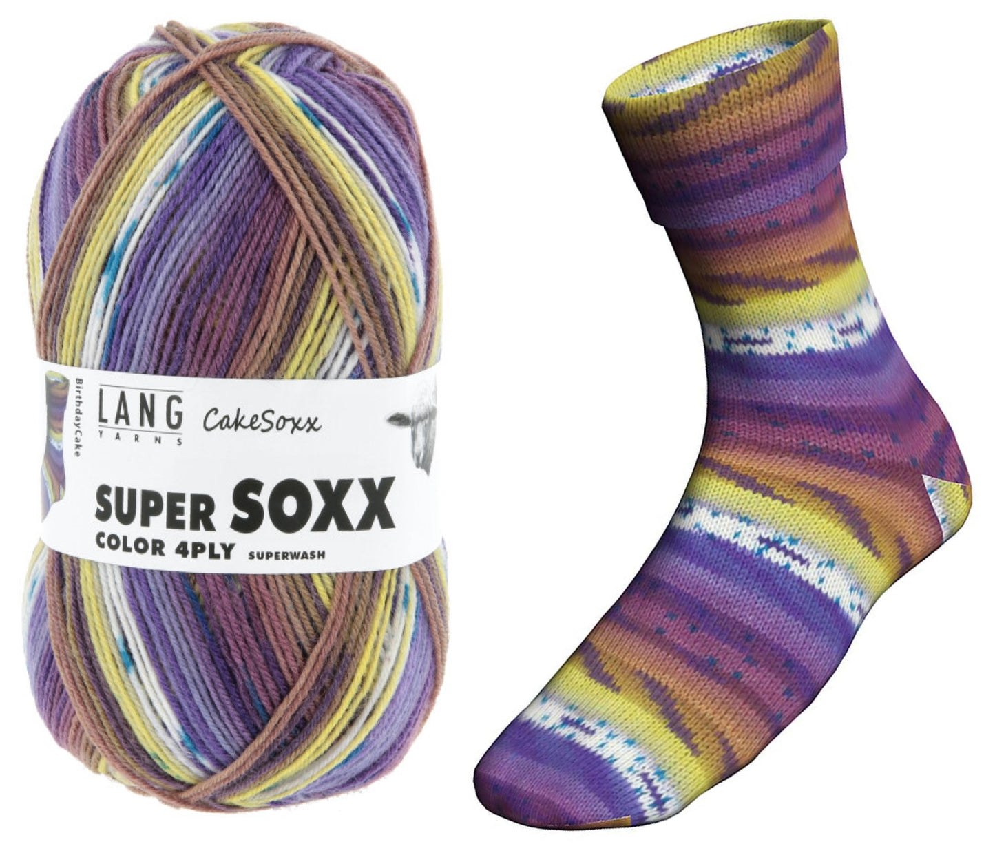SUPER SOXX COLOR 4-FACH