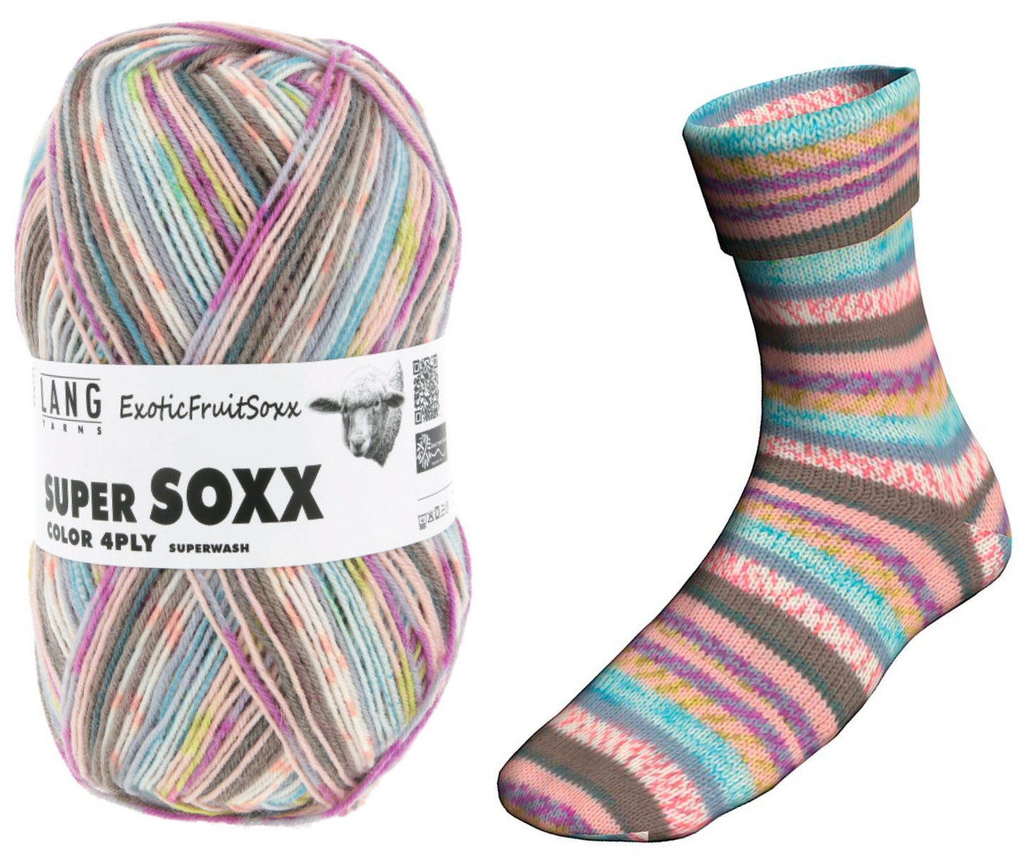 SUPER SOXX COLOR 4-FACH