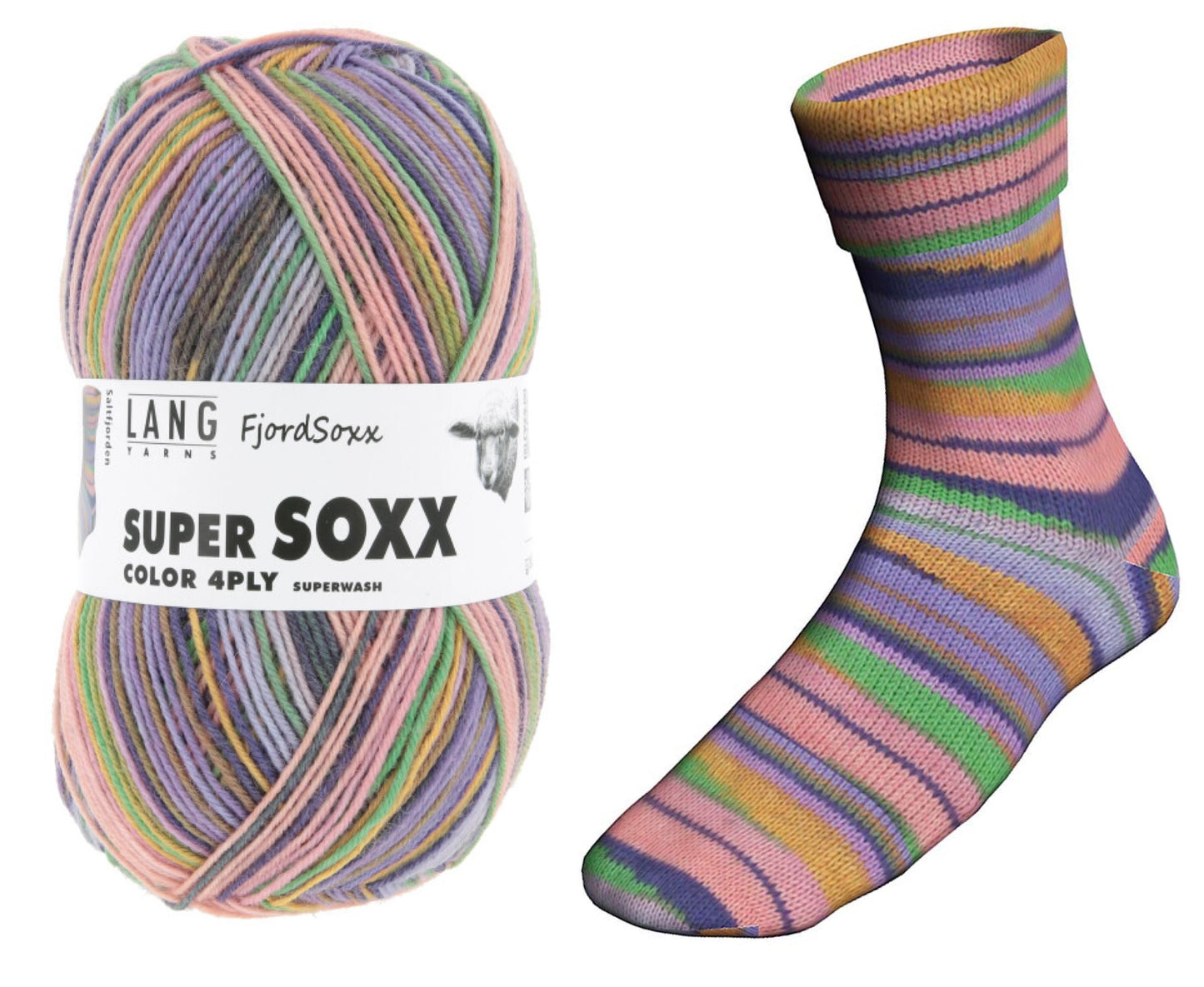 SUPER SOXX COLOR 4-FACH