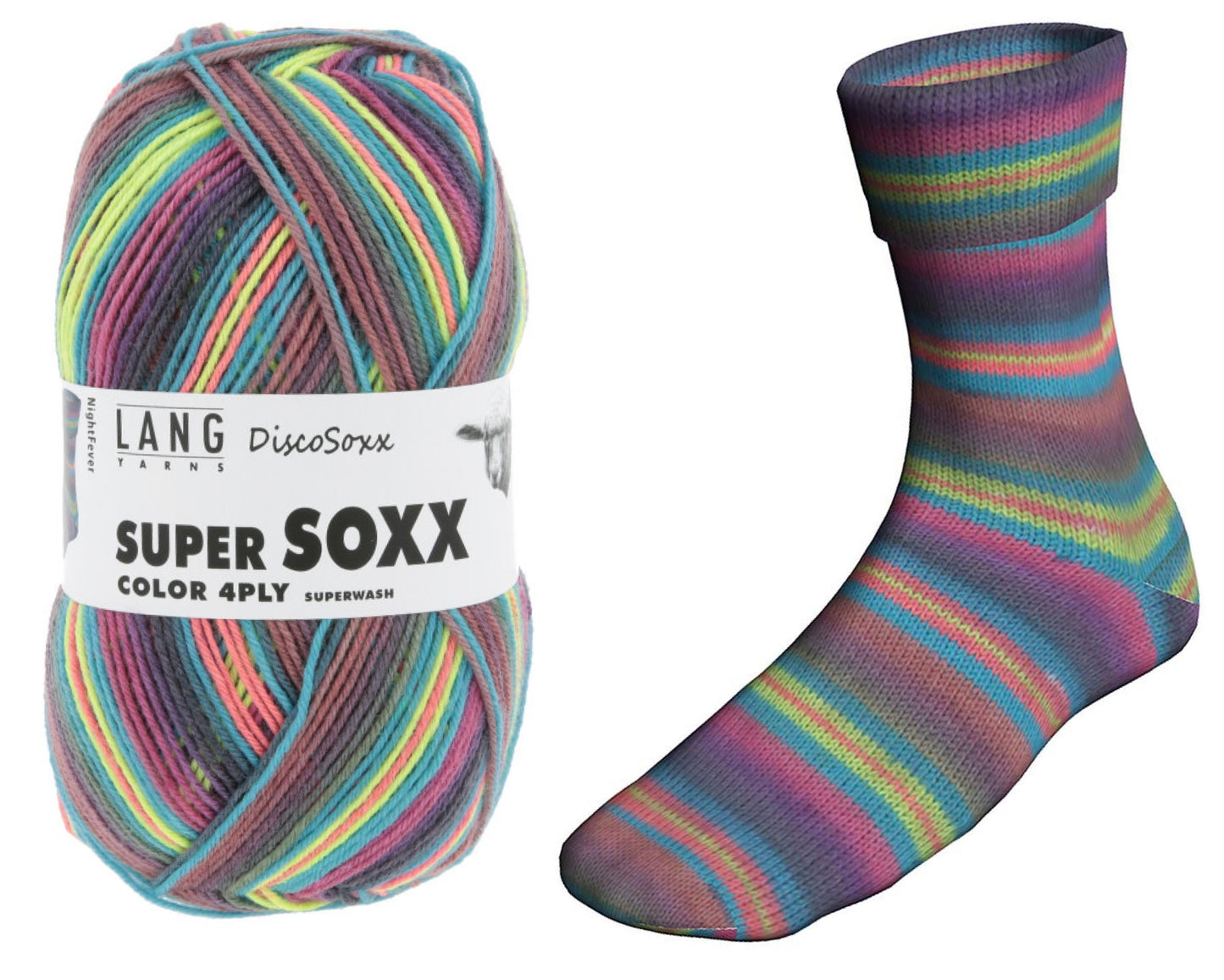 SUPER SOXX COLOR 4-FACH