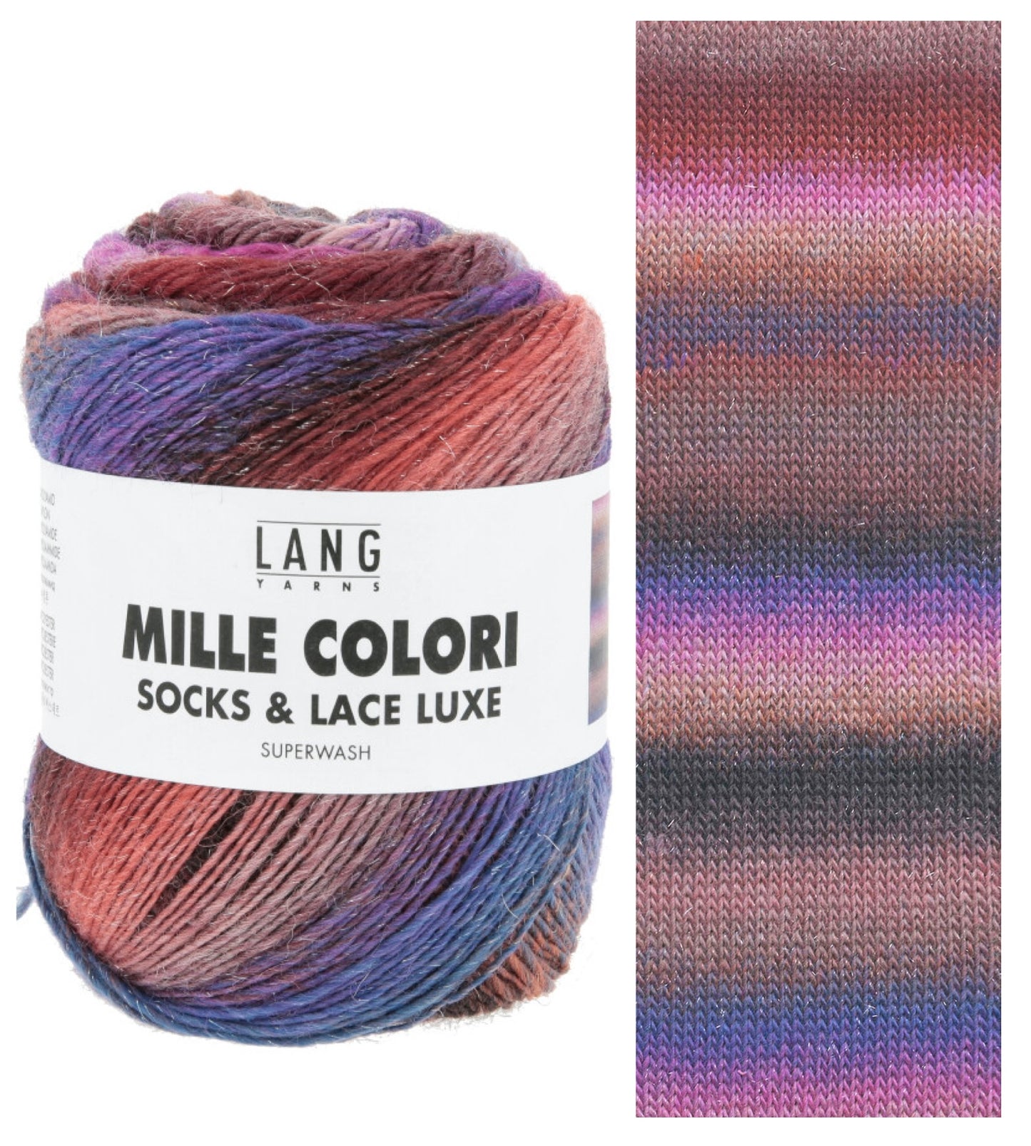 MILLE COLORI SOCKS & LACE LUXE