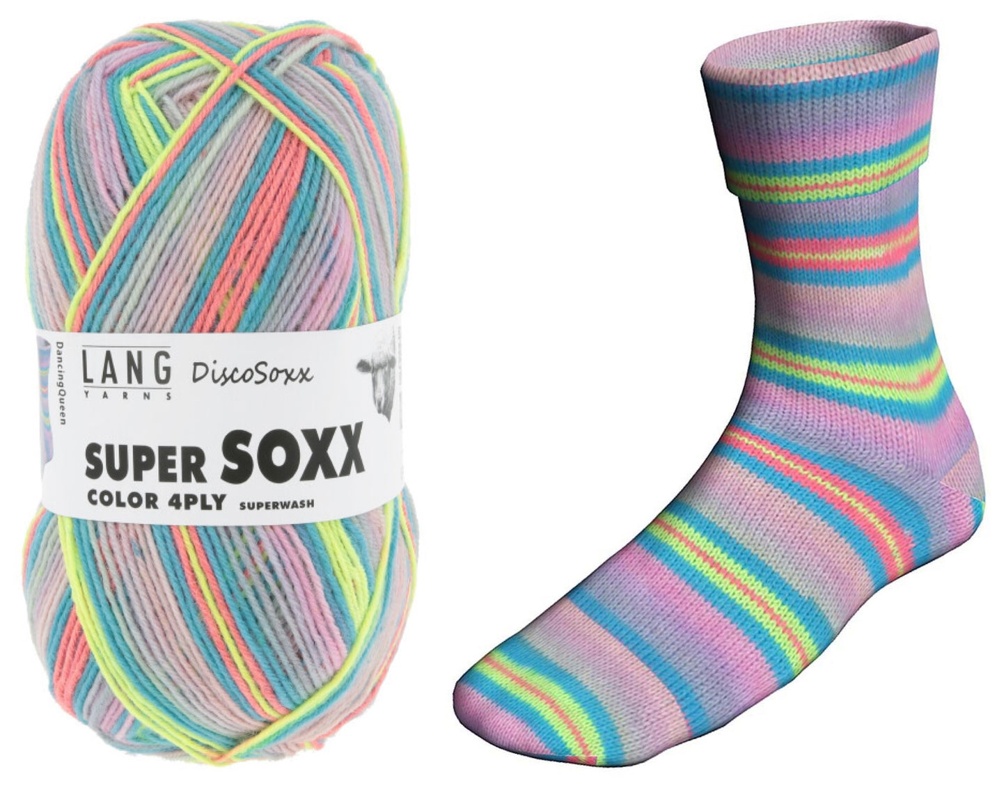 SUPER SOXX COLOR 4-FACH