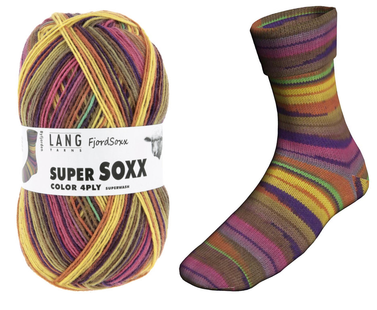 SUPER SOXX COLOR 4-FACH