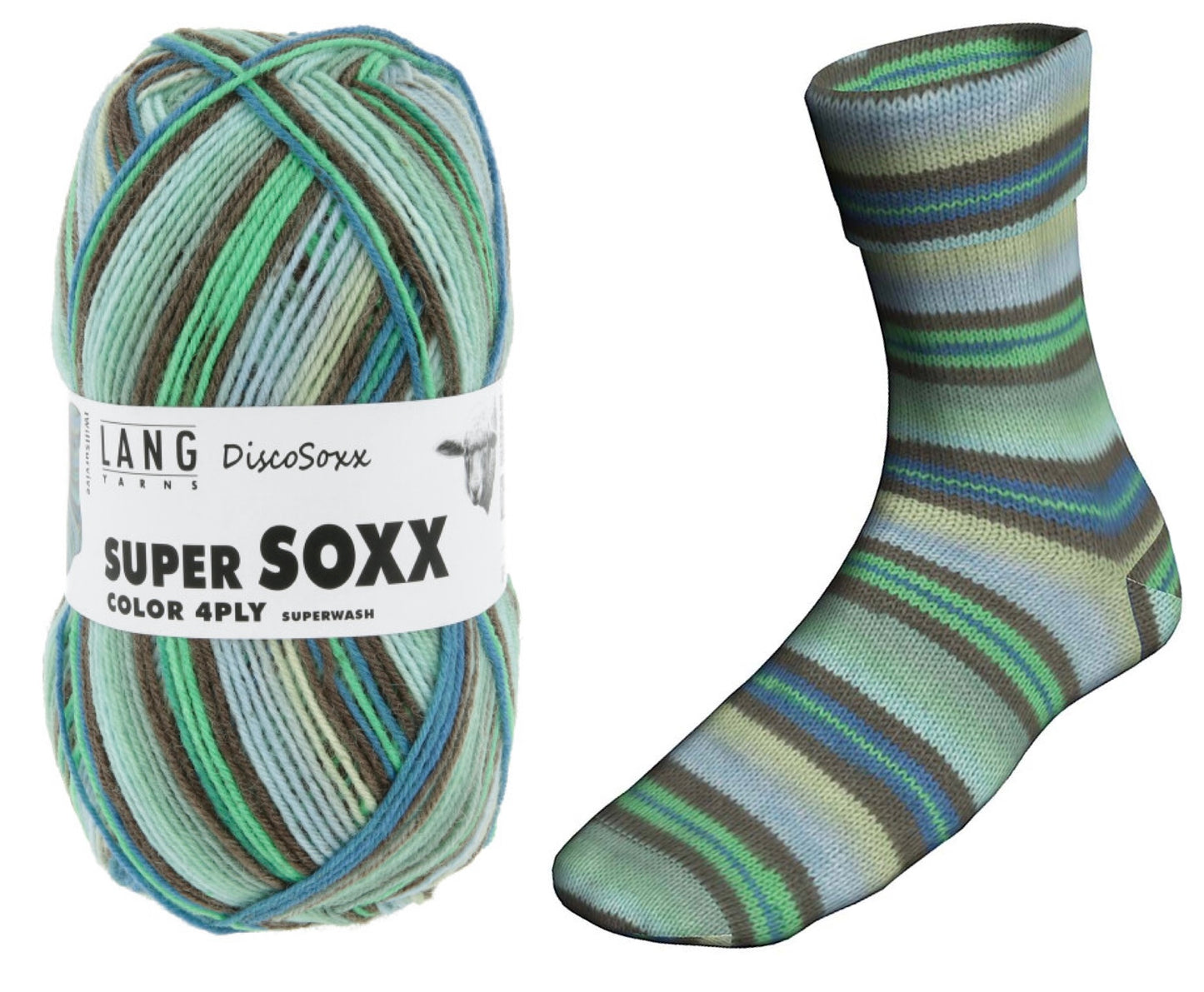 SUPER SOXX COLOR 4-FACH