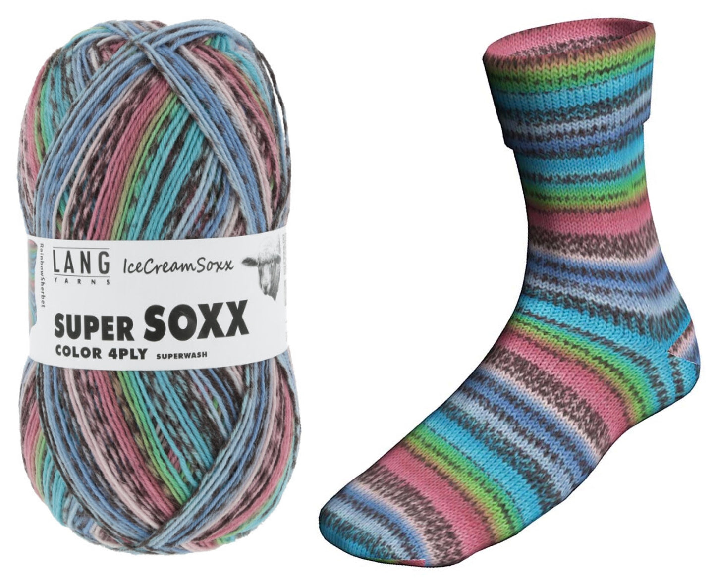 SUPER SOXX COLOR 4-FACH