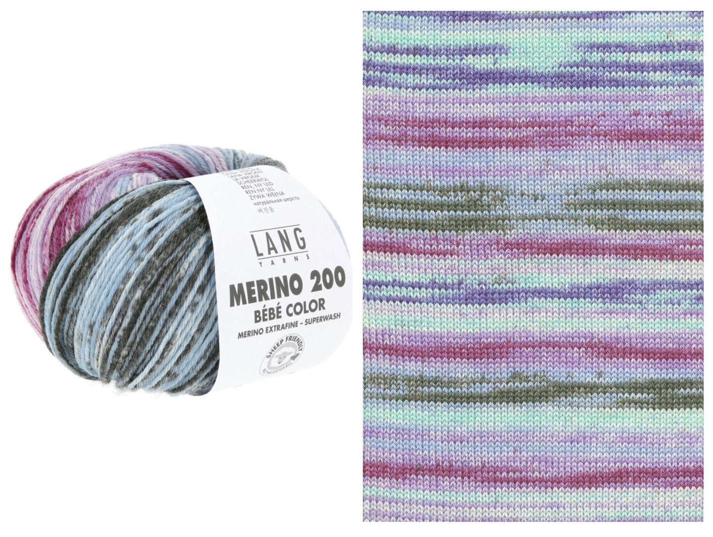 MERINO 200 BEBE COLOR